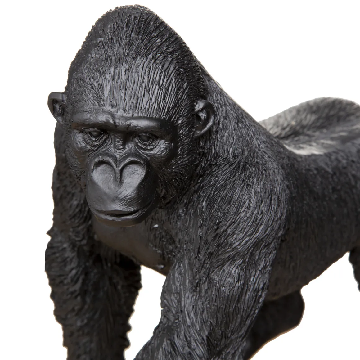 Statuette gorille, résine