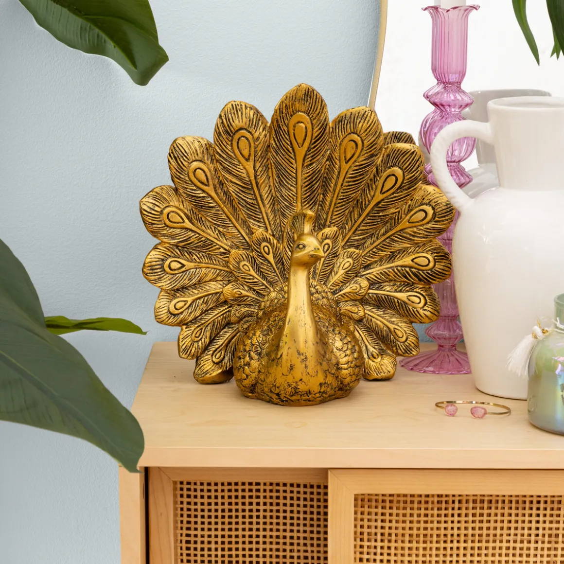 Statuette Paon "Wild"