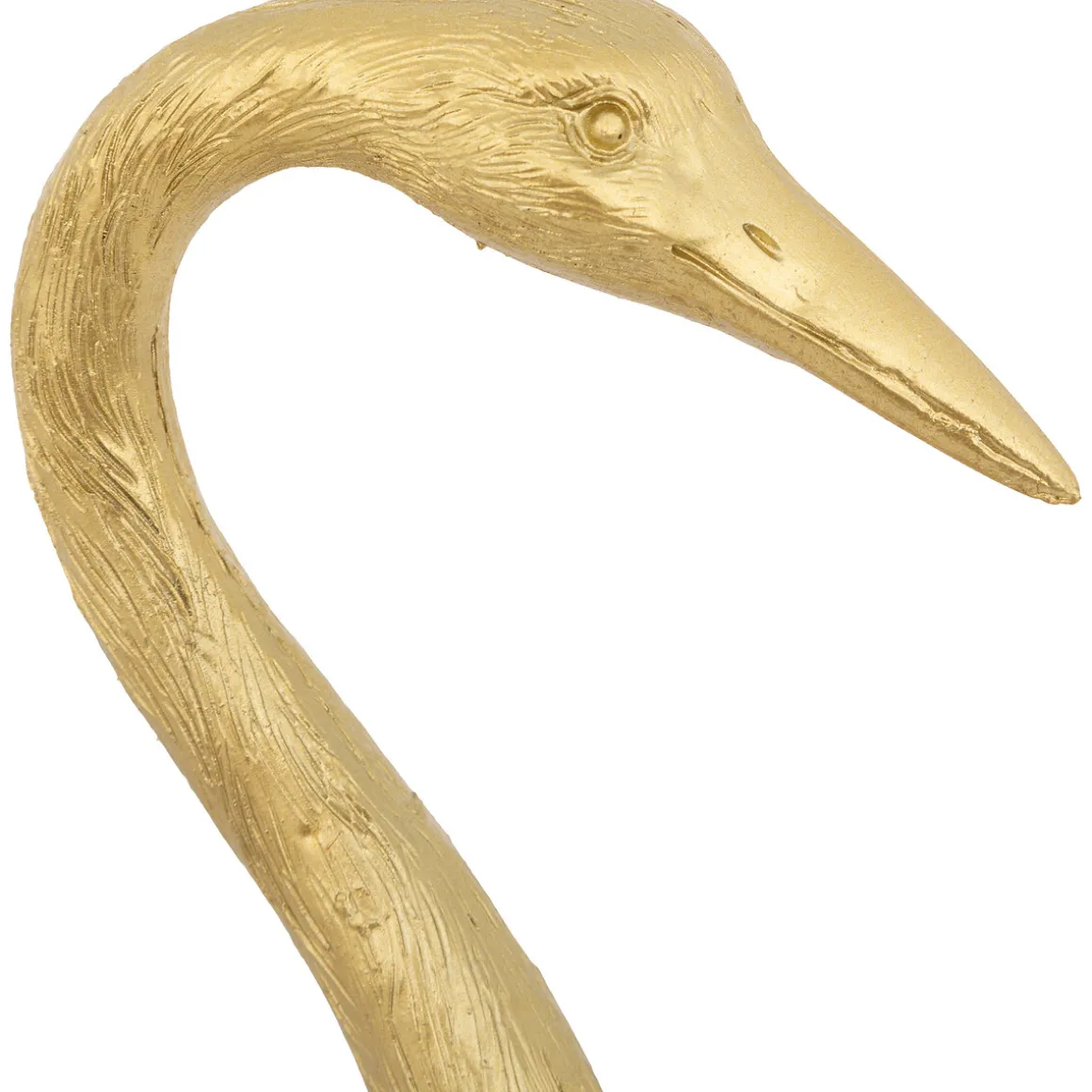 Statut héron en résine