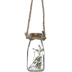 Suspension de 4 fleurs sechées