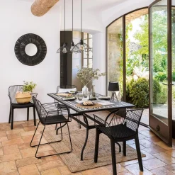 Table à manger rectangulaire 