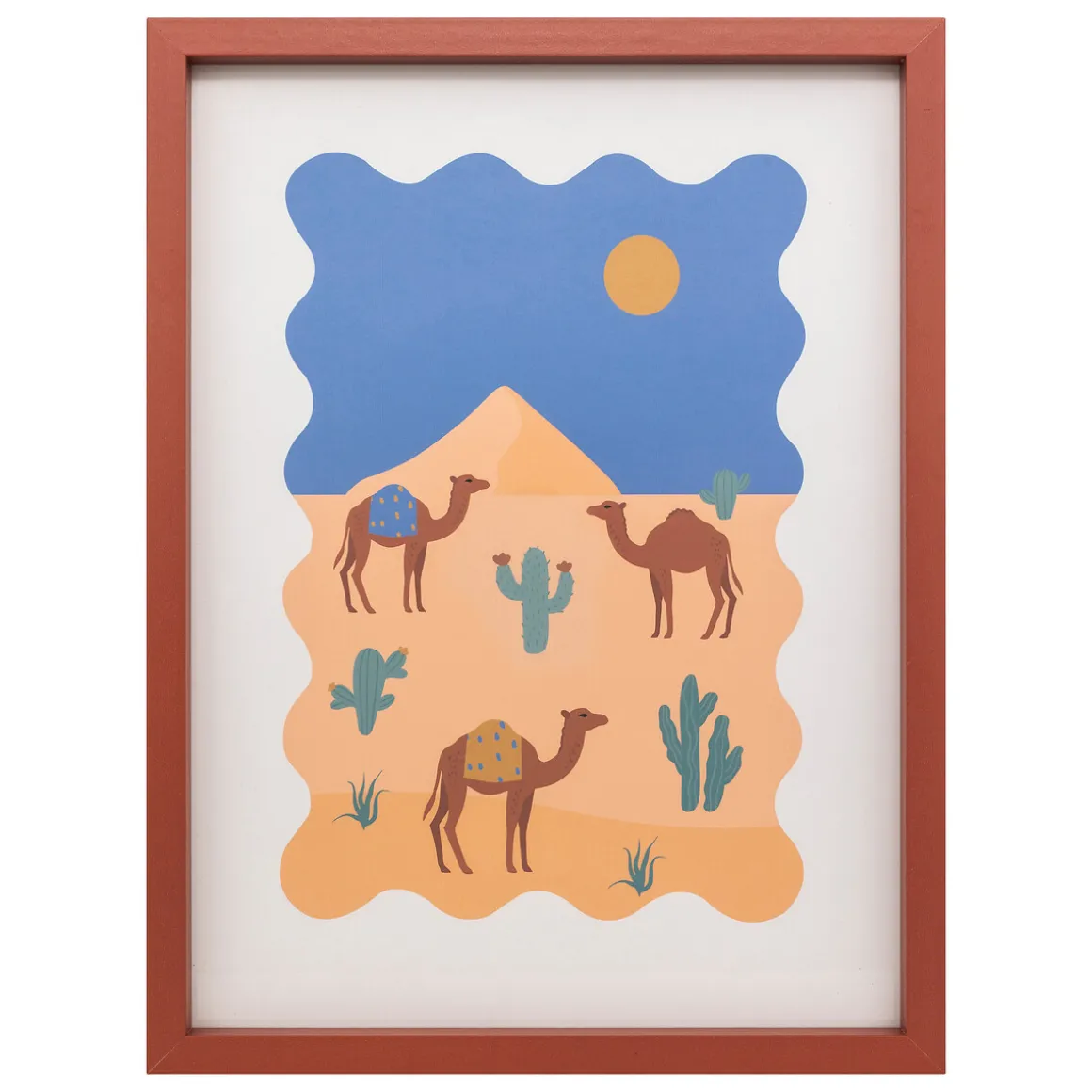 Tableau imprimé encadré "Arone"