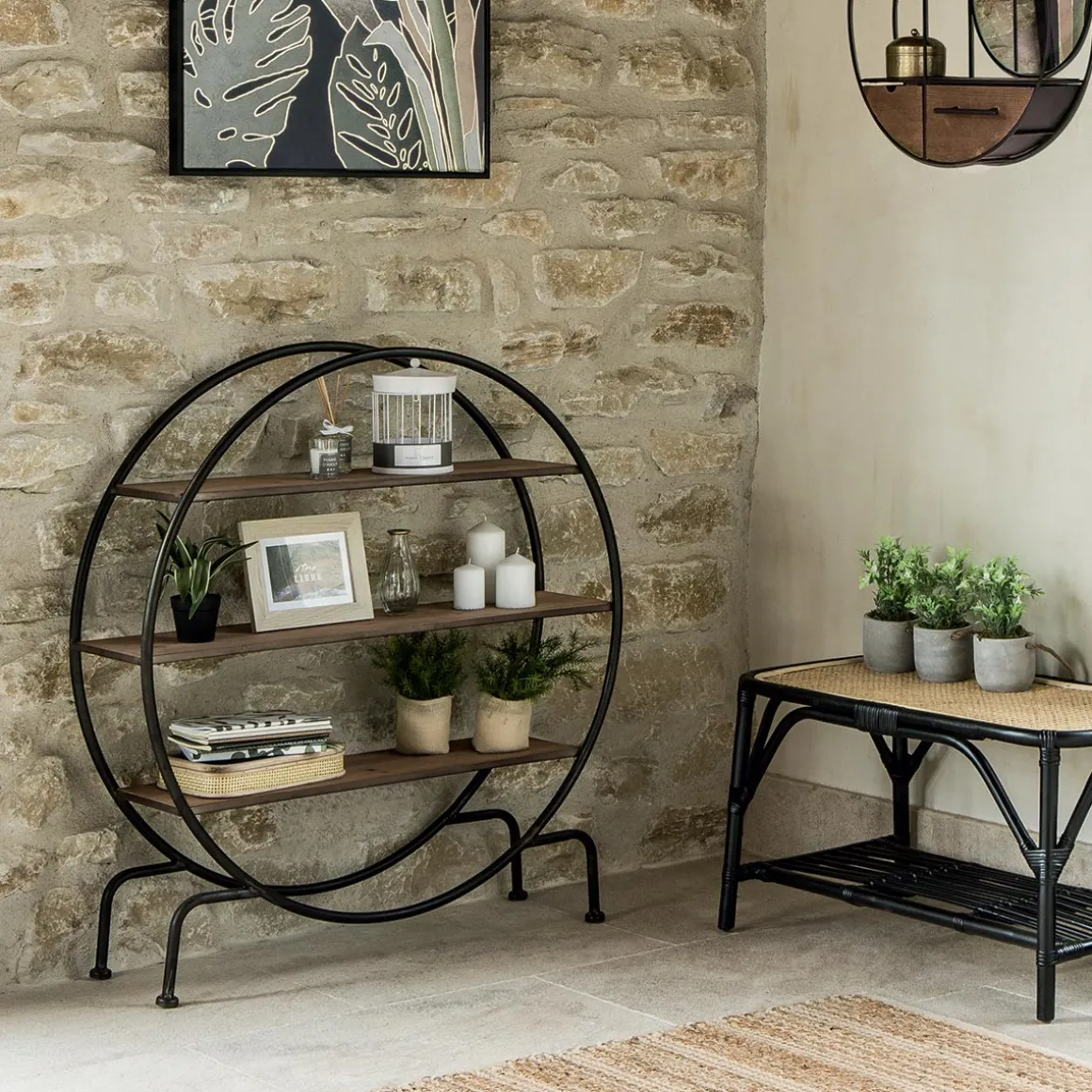 Étagère "Danik" ronde