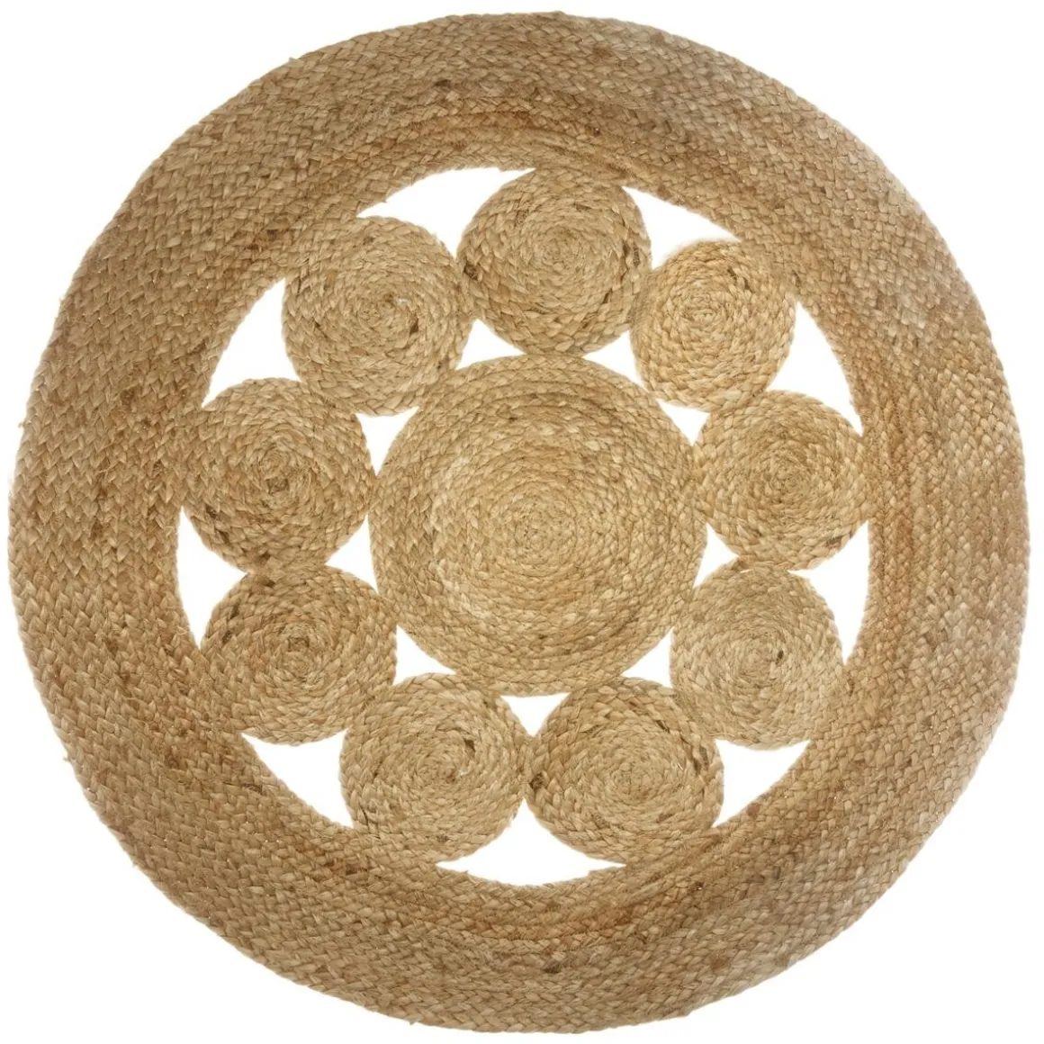 Tapis ajouré "Esra", jute