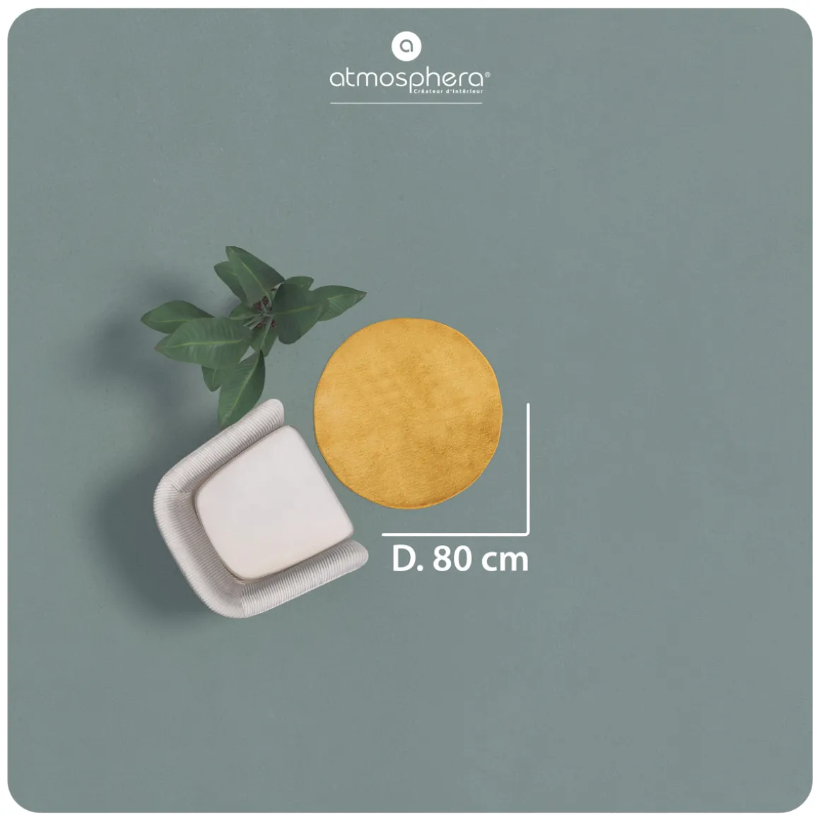 Tapis effet fourrure "Couka"