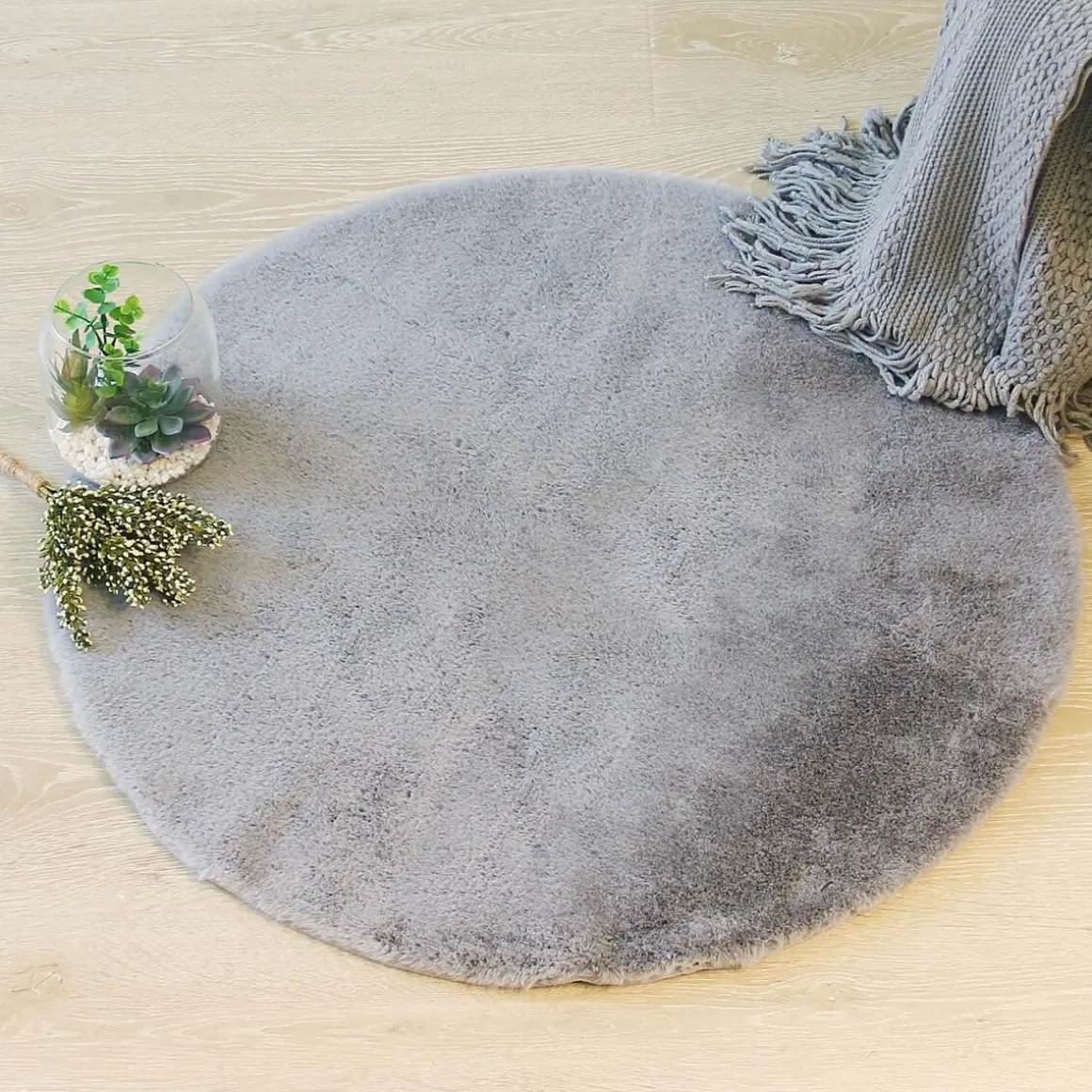 Tapis effet fourrure "Couka"