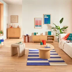 Tapis effet laine "Flow"