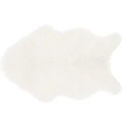 Tapis enfant fausse fourrure