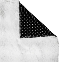 Tapis fausse fourrure 3D "Zephy"