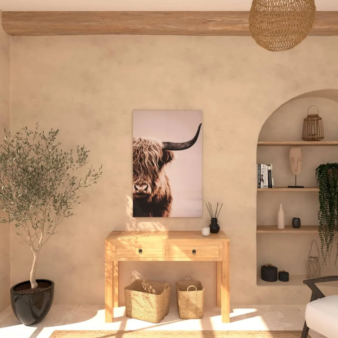 Toile encadrée "Animaux"