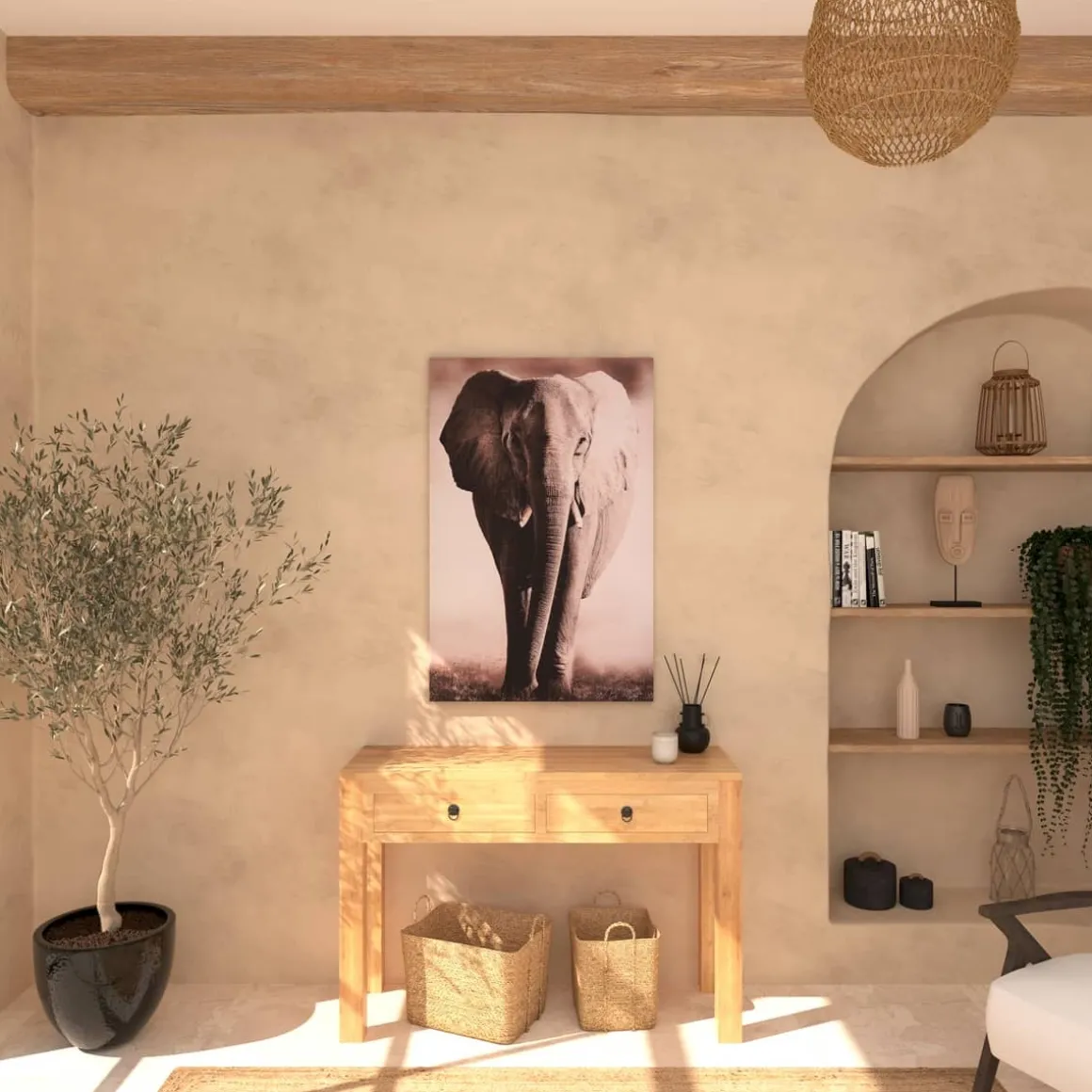 Toile encadrée "Animaux"