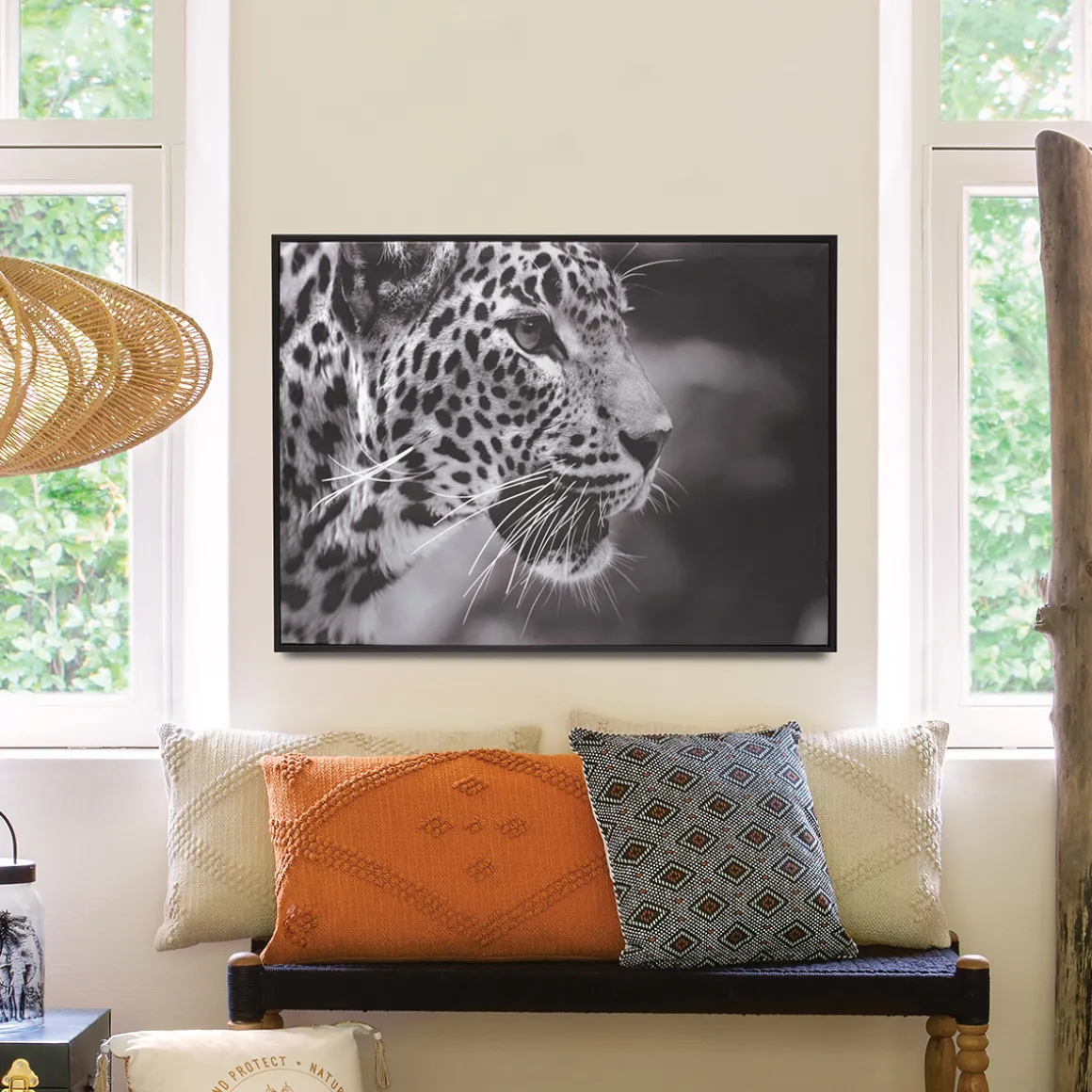 Toile encadrée "Animaux"