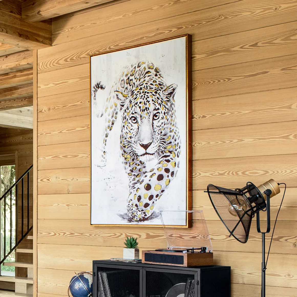 Toile encadrée "Animaux"