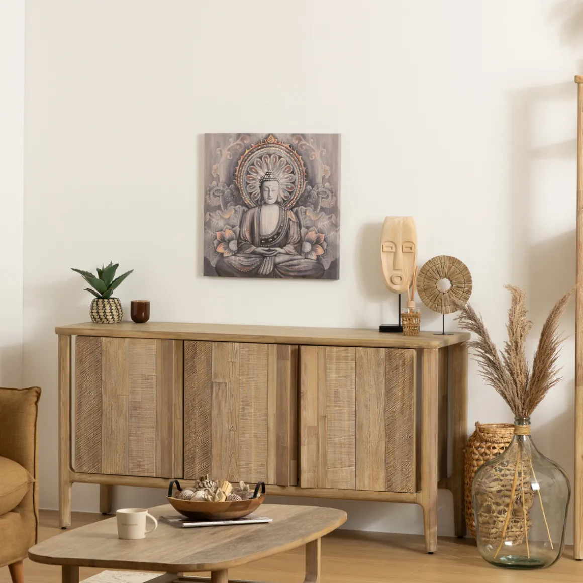 Toile encadrée "Bouddha"