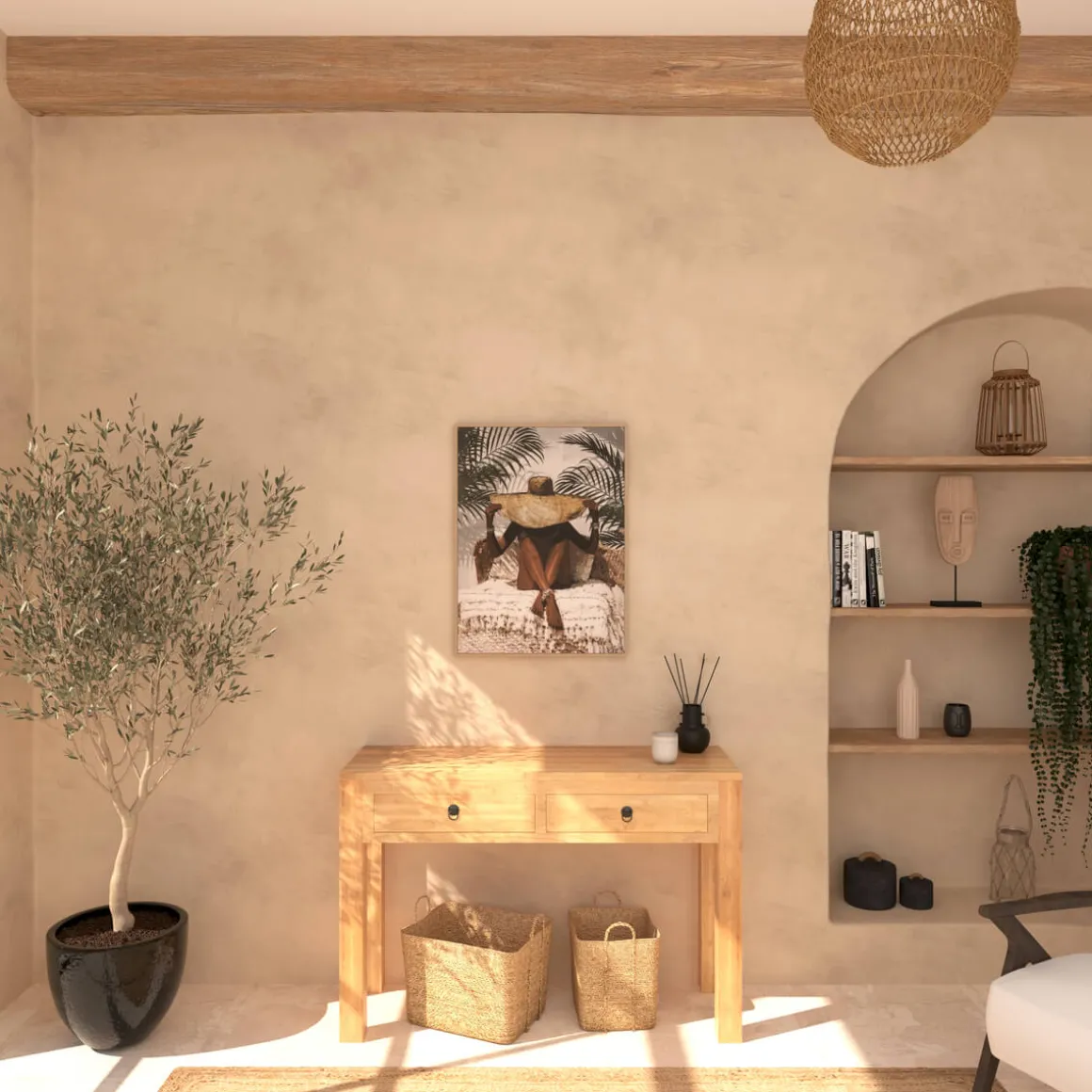 Toile encadrée "Eliane"