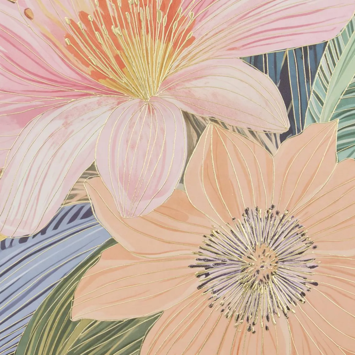 Toile imprimée encadrée "Daisy"