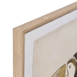 Toile imprimée encadrée "Rafi"