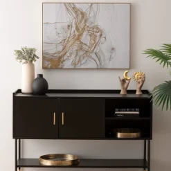 Toile imprimée encadrée "Sibba"