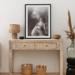 Toile imprimée encadrée "Tala"