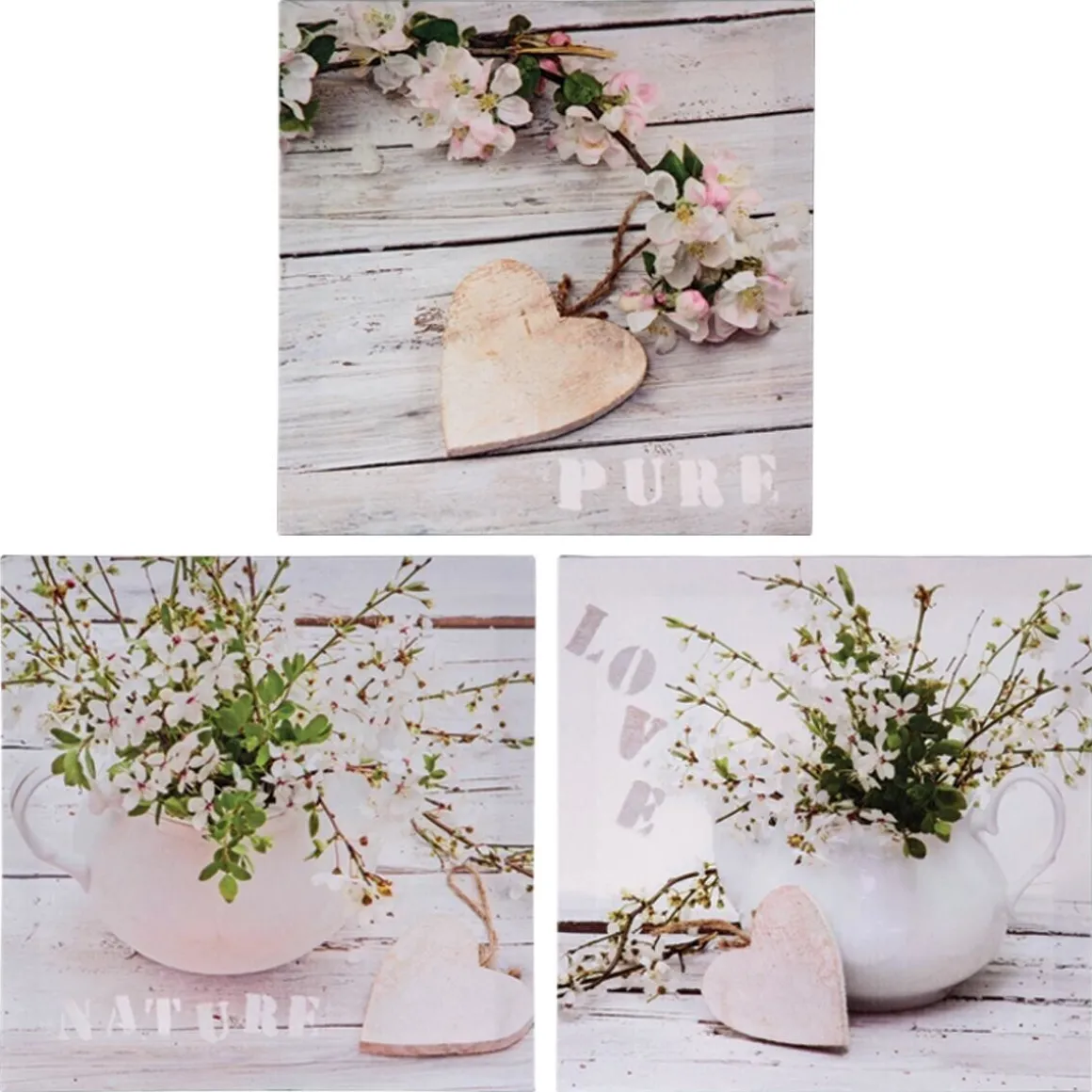 Toile imprimée "Heart"