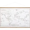 Toile "Mapmonde"