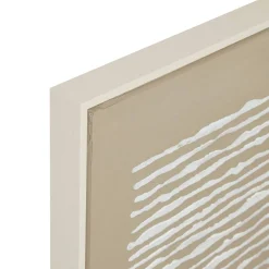 Toile peinte encadrée "Farhan"