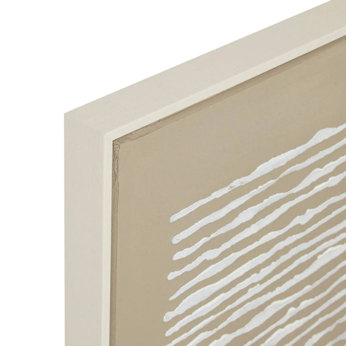 Toile peinte encadrée "Farhan"