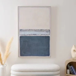 Toile peinte encadrée "Jimena"