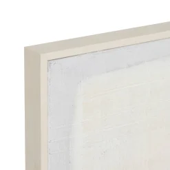 Toile peinte encadrée 