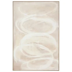 Toile peinte encadrée "Krisna"