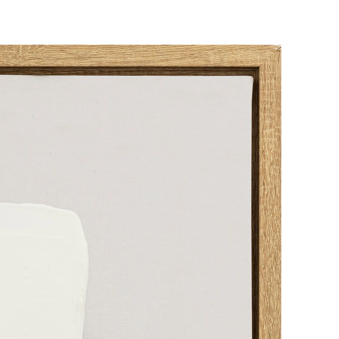 Toile peinte encadrée "Mahala"