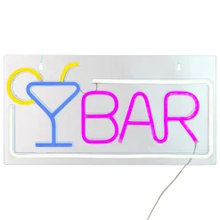 Tube néon mural LED "Bar"