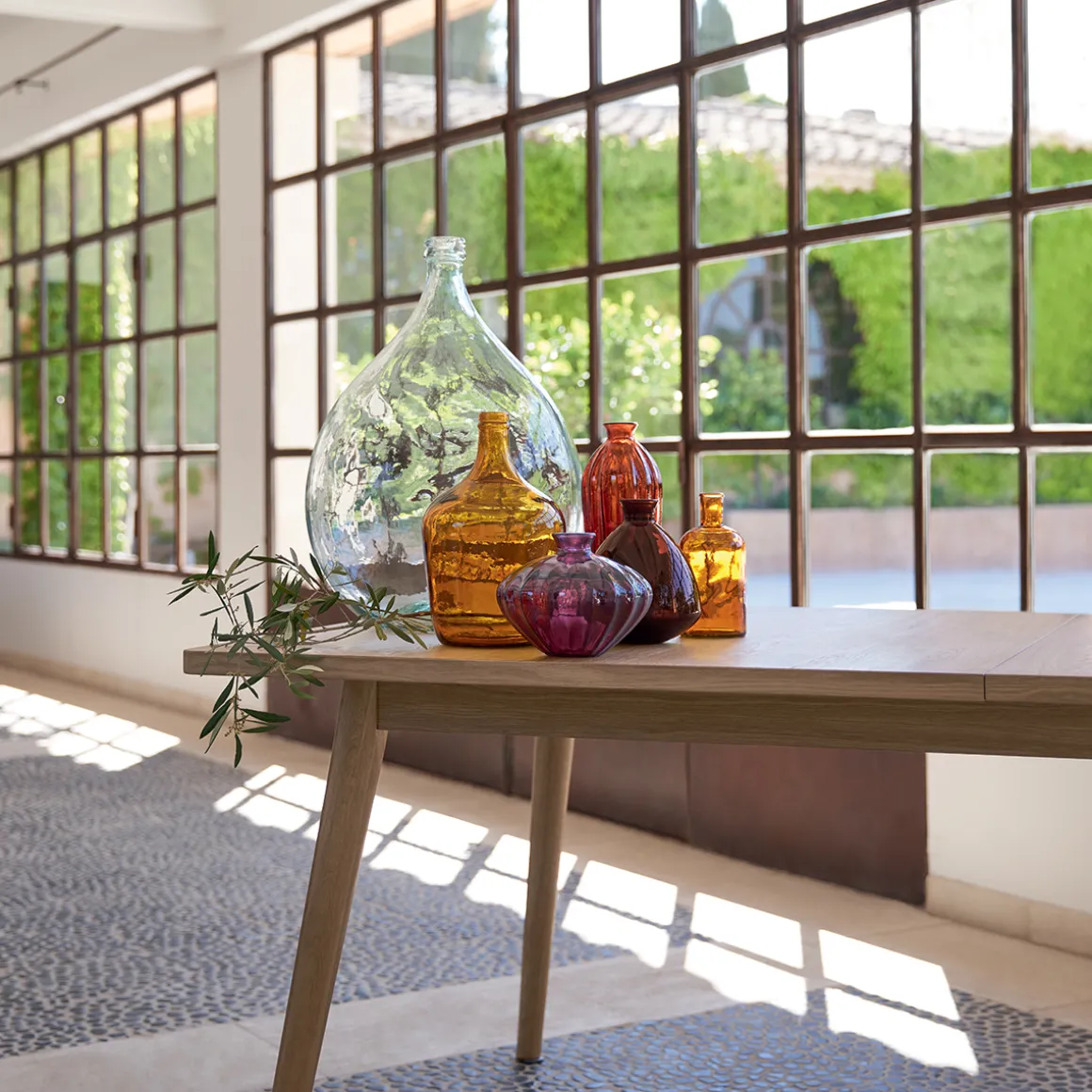 Vase "Candy", verre recyclé