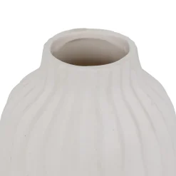 Vase strié